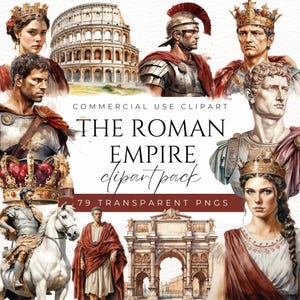 Het Romeinse rijk clipart oude Rome graphics Romeinse geschiedenis clipart Gladiator clipart Romeinse Colosseum kunst Romeinse architectuur Romeinse soldaat