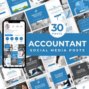 Revisor Instagram-mallar Skatterådgivare Instagram Bokförare Instagram Finansiell rådgivare Instagram CPA Instagram-mall Redovisningsinlägg