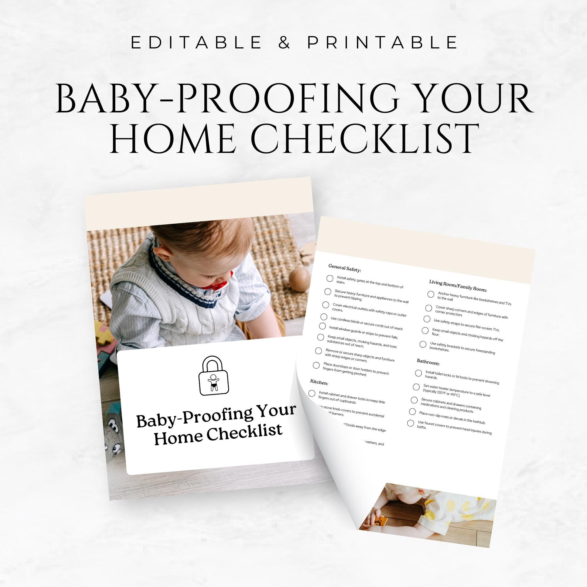 Baby Proofing Checklist