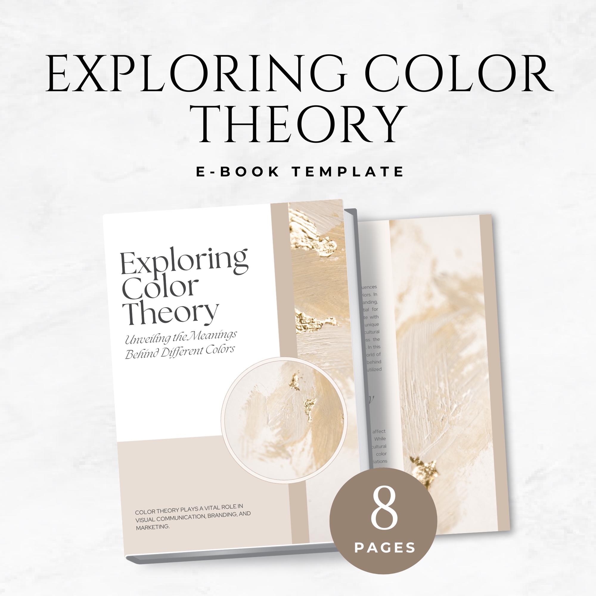Exploring Color Theory Template Canva Color Palette Guide Color ...