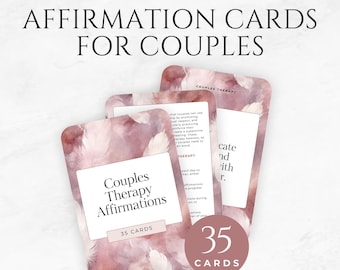 Affirmation Cards For Couples Canva Templates Intimacy Cards Relationship Cards Positive Affirmations Love Cards Marriage Support Cards