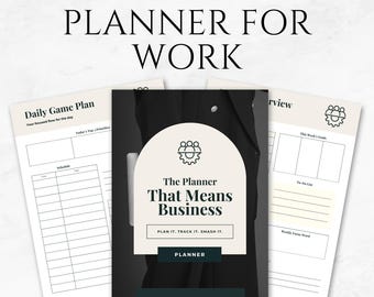 Bearbeitbarer Arbeitsplaner Canva Template: Fruitity Organizer (druckbare PDF)