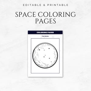 Attività a tema spaziale, materiale stampabile sul sistema solare, attività spaziali per bambini, pagine da colorare sullo spazio, ricerca di parole sullo spazio, cruciverba sullo spazio, curiosità sullo spazio immagine 7