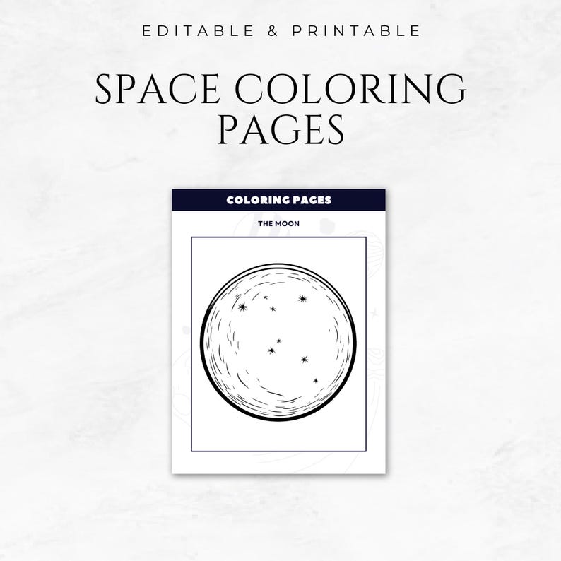 Attività a tema spaziale, materiale stampabile sul sistema solare, attività spaziali per bambini, pagine da colorare sullo spazio, ricerca di parole sullo spazio, cruciverba sullo spazio, curiosità sullo spazio immagine 7