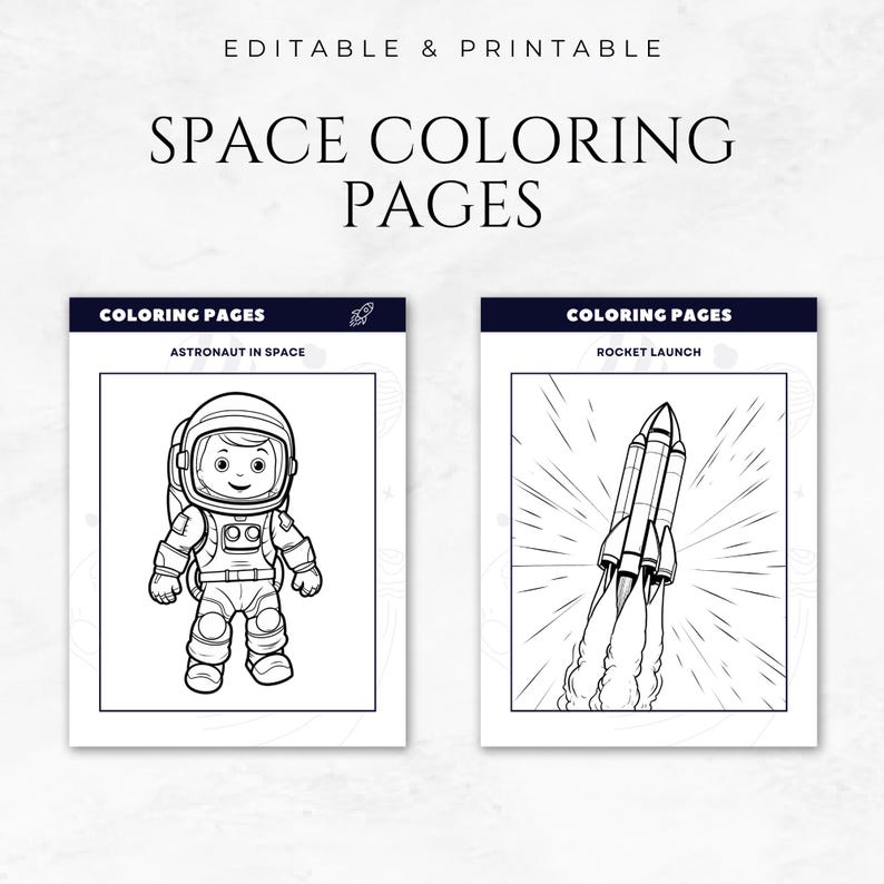 Attività a tema spaziale, materiale stampabile sul sistema solare, attività spaziali per bambini, pagine da colorare sullo spazio, ricerca di parole sullo spazio, cruciverba sullo spazio, curiosità sullo spazio immagine 5