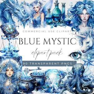 Mystic Clipart Mystical Creatures Clipart Mystical PNG Mystical Fairies Clipart Tarot Cards Zodiac Signs Clipart Magic Witchcraft Clipart