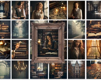 Dark Academia Stock Images Vintage Aesthetic Images Moody Stock Photography Gothic Stock Photos Antique Style Stock Images Instant Download