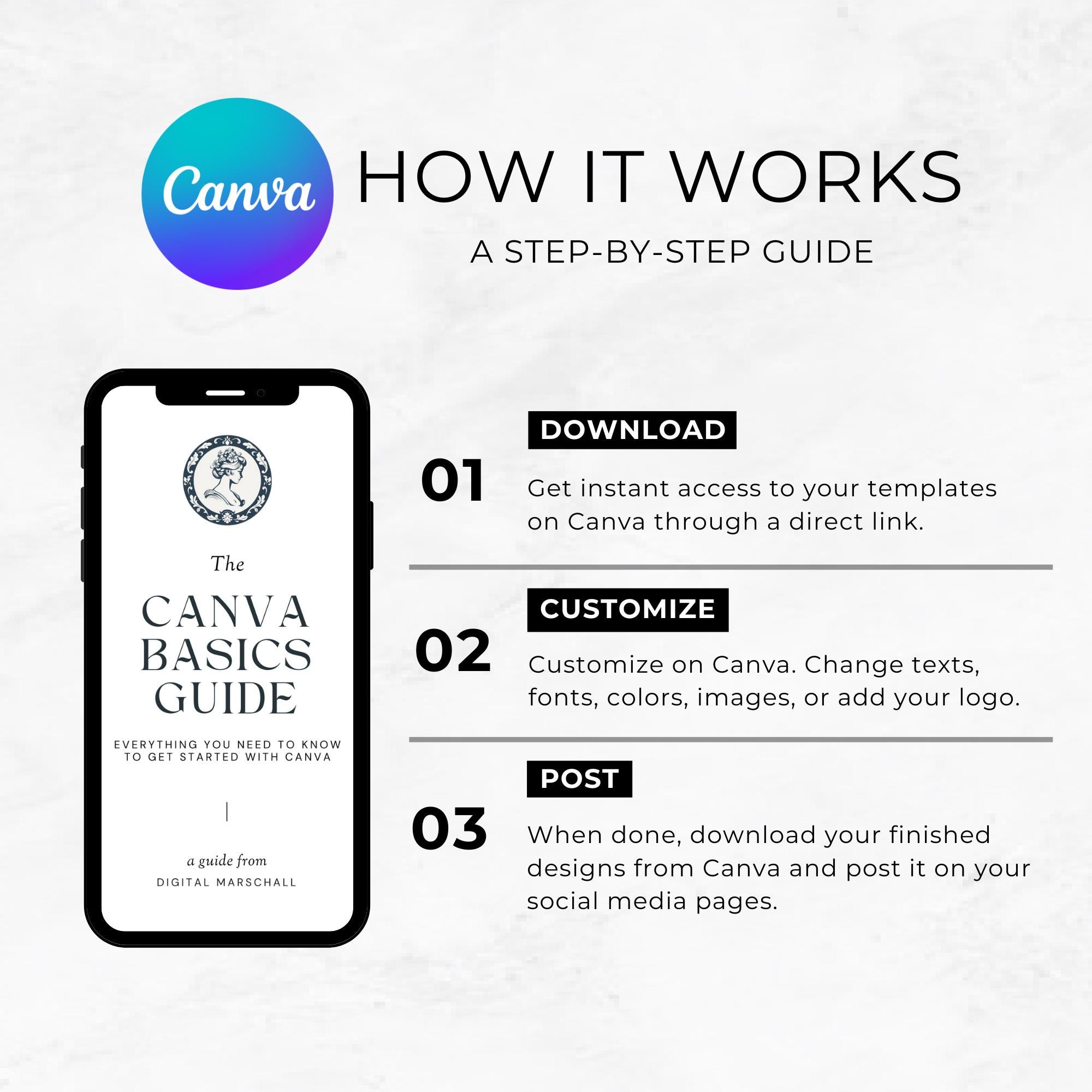 Business Coach Instagram Posts Templates Social Media Posts for Coaches ...