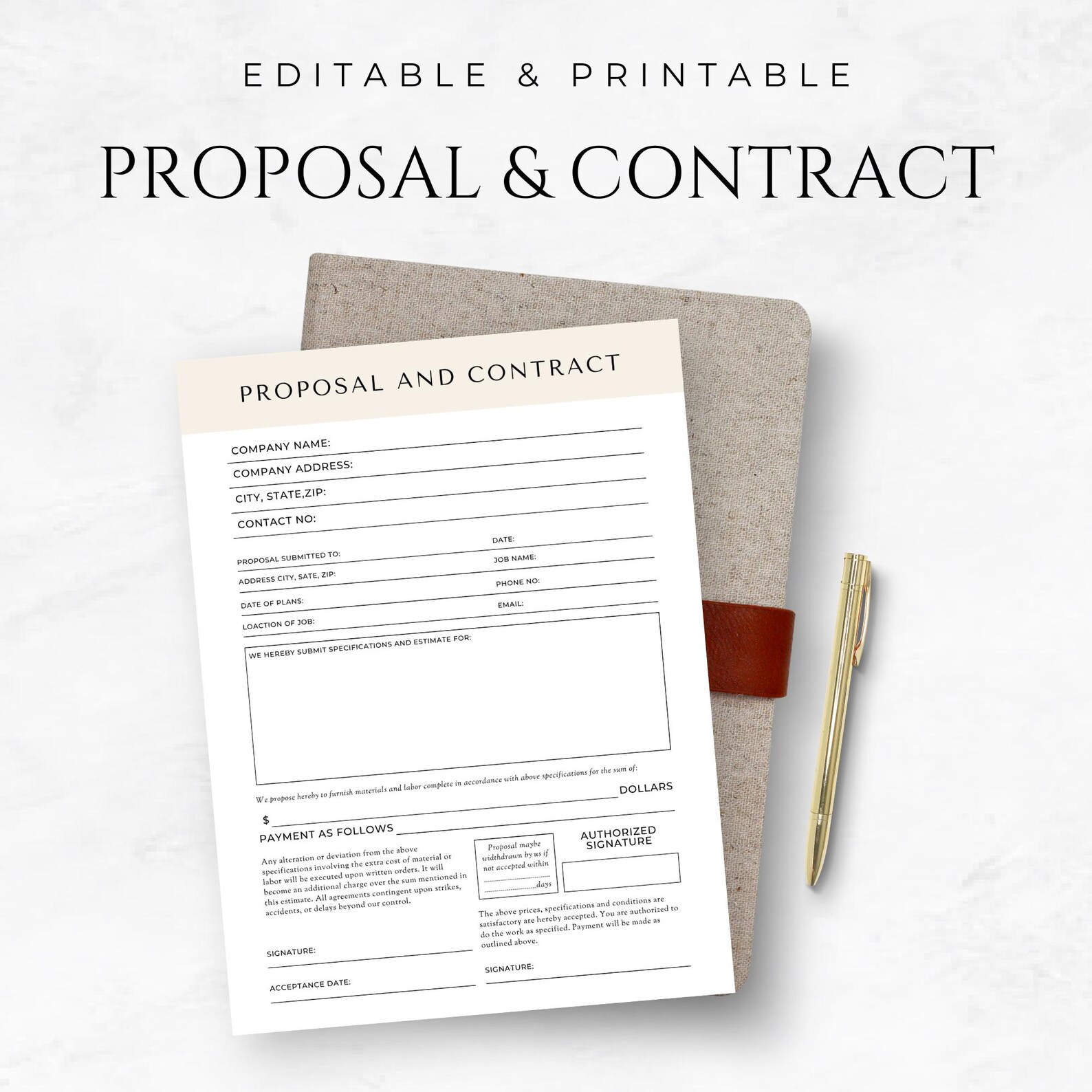 Business Forms Bundle Templates Printable Order Forms Password Tracker
