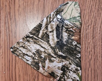 Hunting camo Small dog bandana