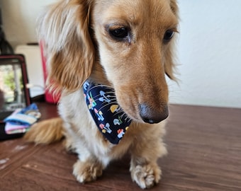 Mushroom small dog bandana