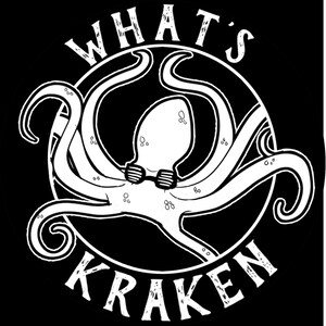 Cryptid Sticker &quot;What&#39;s Kraken&quot; Joke