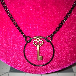 Encircled Key Necklace