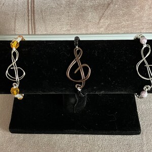 Treble Clef Bracelets