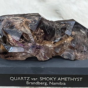 Brandberg Smokey Amethistkwarts drijver