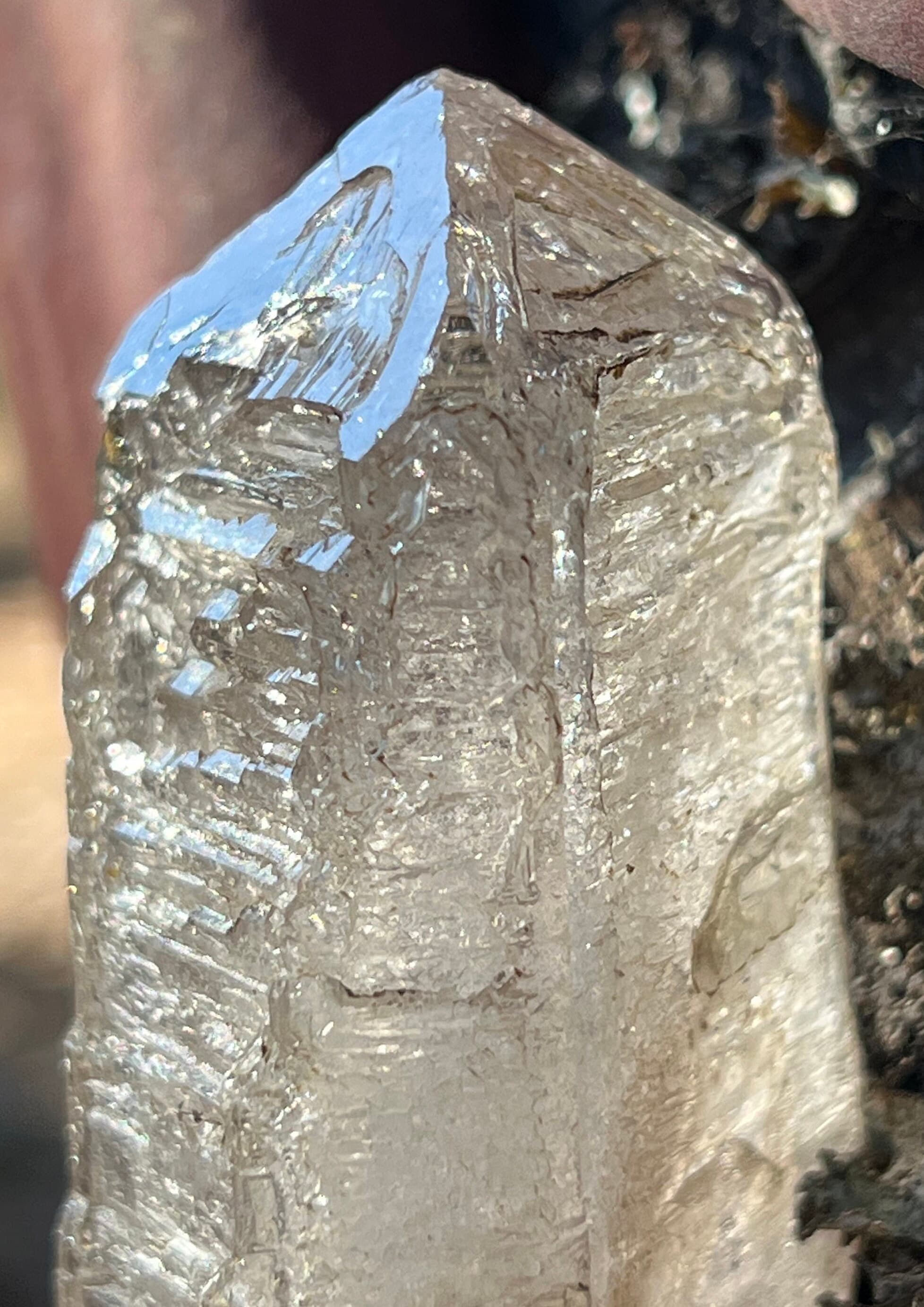 Pyramidal Quartz Fenster Quartz With Pyramidal Faces - Etsy