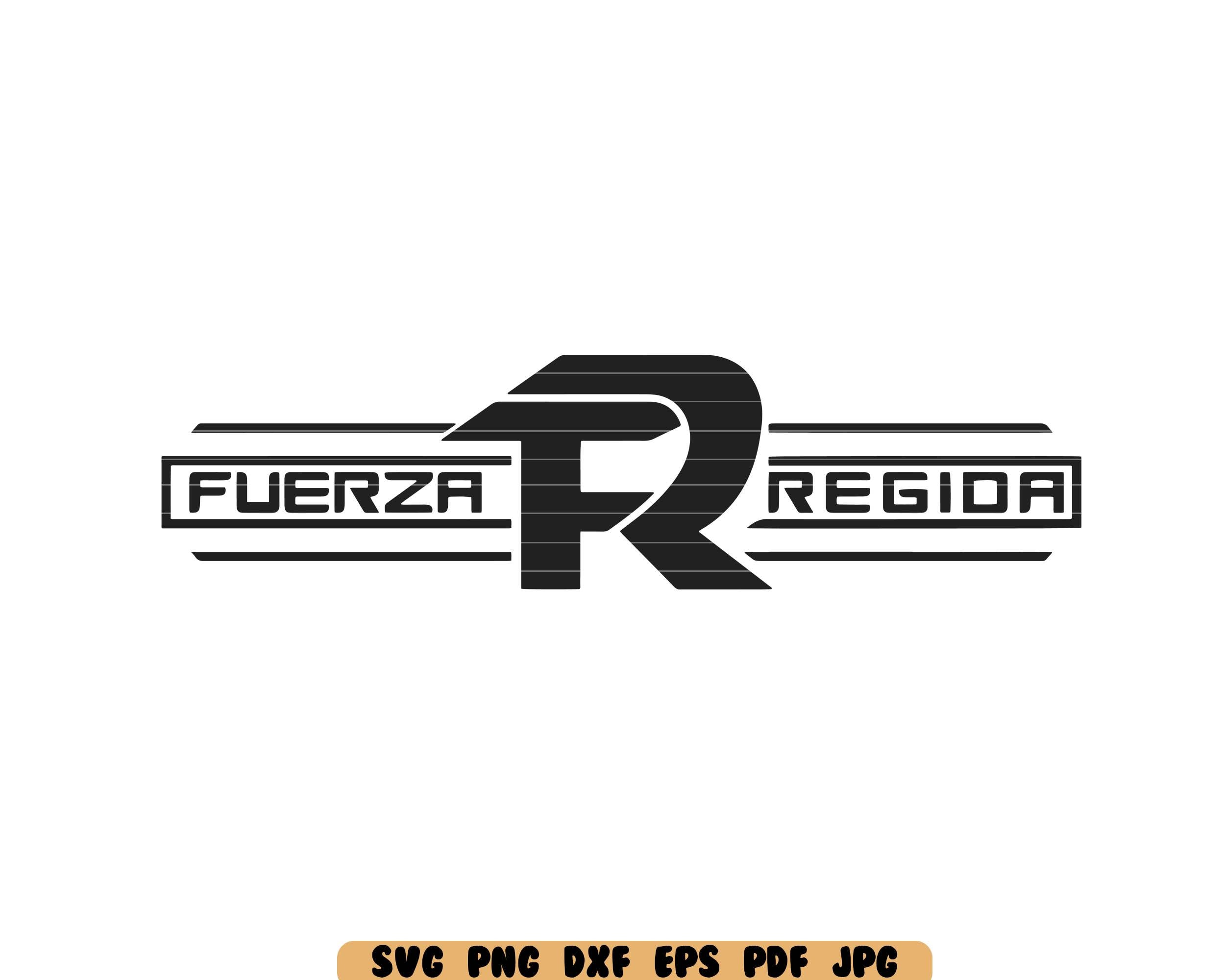 Fuerza Regida SVG DXF PNG Cut File Clipart Instant Download Digital File