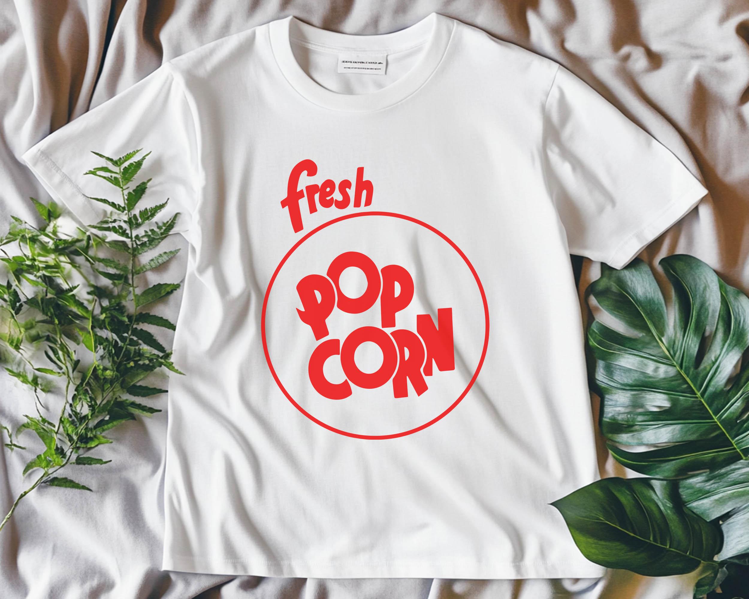 Fresh Popcorn SVG Fresh Popcorn DXF Fresh Popcorn PNG Fresh
