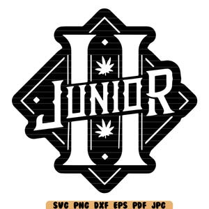 Junior H SVG Junior H DXF Junior H PNG Junior H Cut File Junior H Clipart Instant Download Digital File