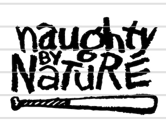 Naught By Nature SVG DXF PNG Cut File Clipart Instant Download Digital File