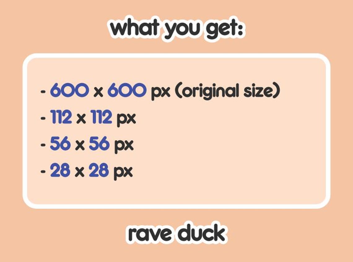 Animated Emote - Duck Rave | Cute | Kawaii | Chibi | Twitch, Youtube ...