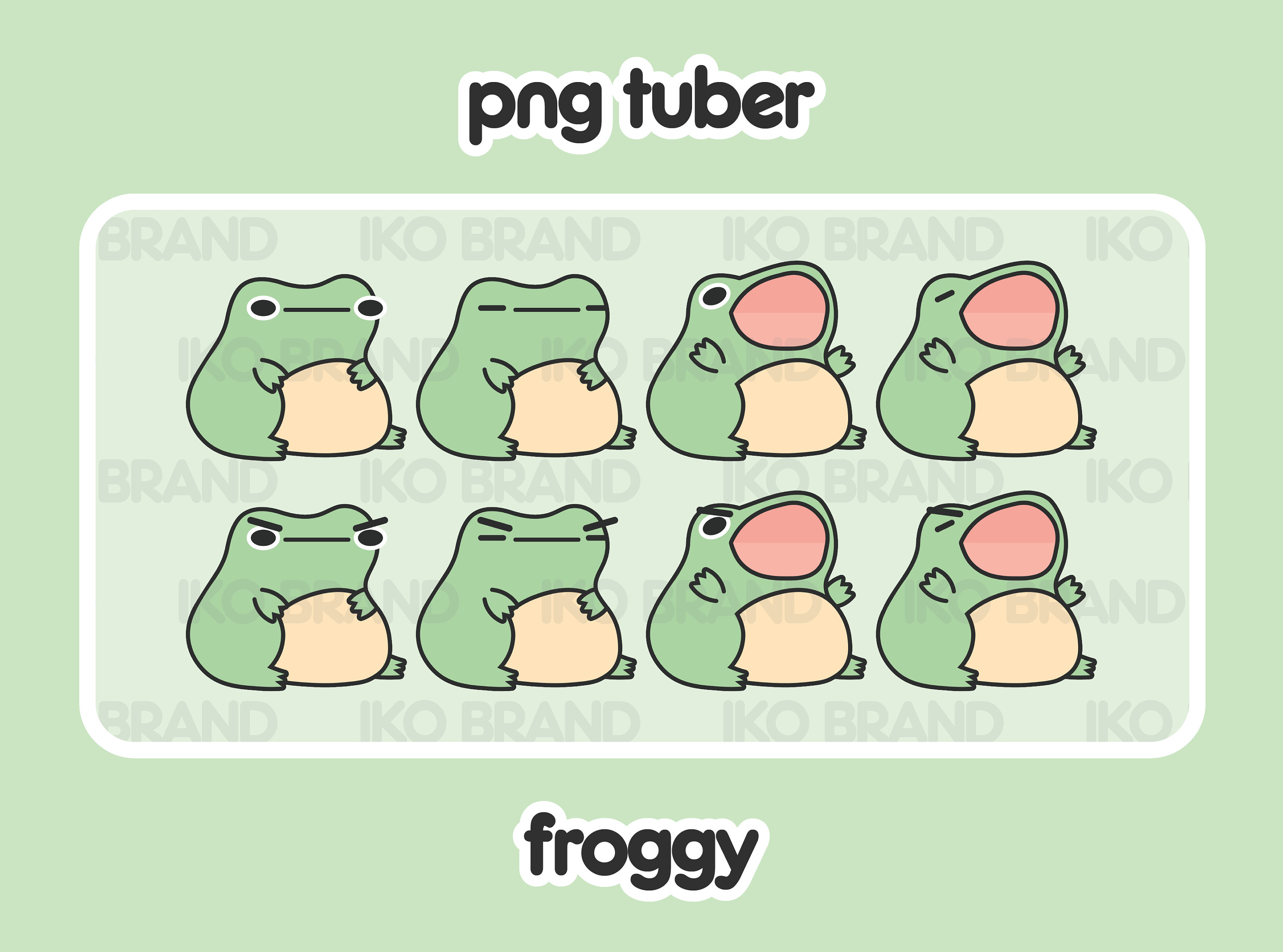 Vtuber Rana PNGTuber - Rana / Chibi / Lindo / Kawaii / Twitch / YouTube / Vtuber ...