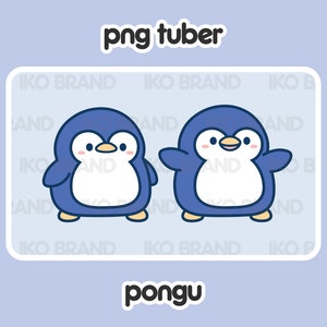 PNGTuber - Penguin | Chibi | Cute | Kawaii | Twitch | YouTube | Vtuber | Streaming | Ready to Use and Download for OBS Streamlabs