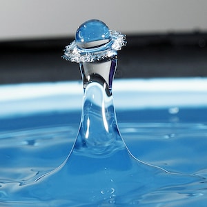 Water drop photo