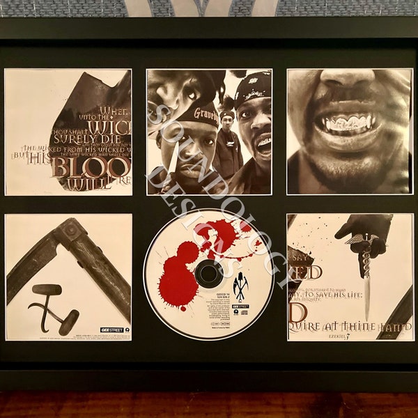 Gravediggaz | Niggamortis | Retro CD Mounted Wall Display | | Frame Not Included