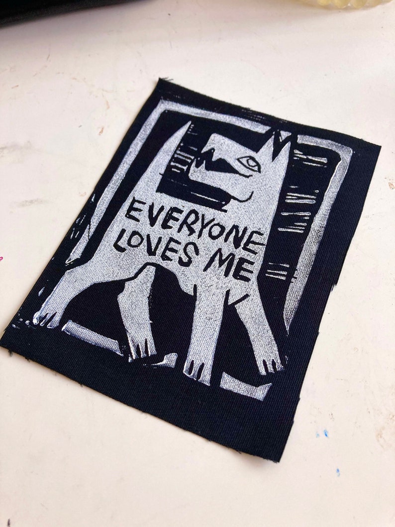 Everyone Loves Me Patch Sew or Glue On - Etsy Canada