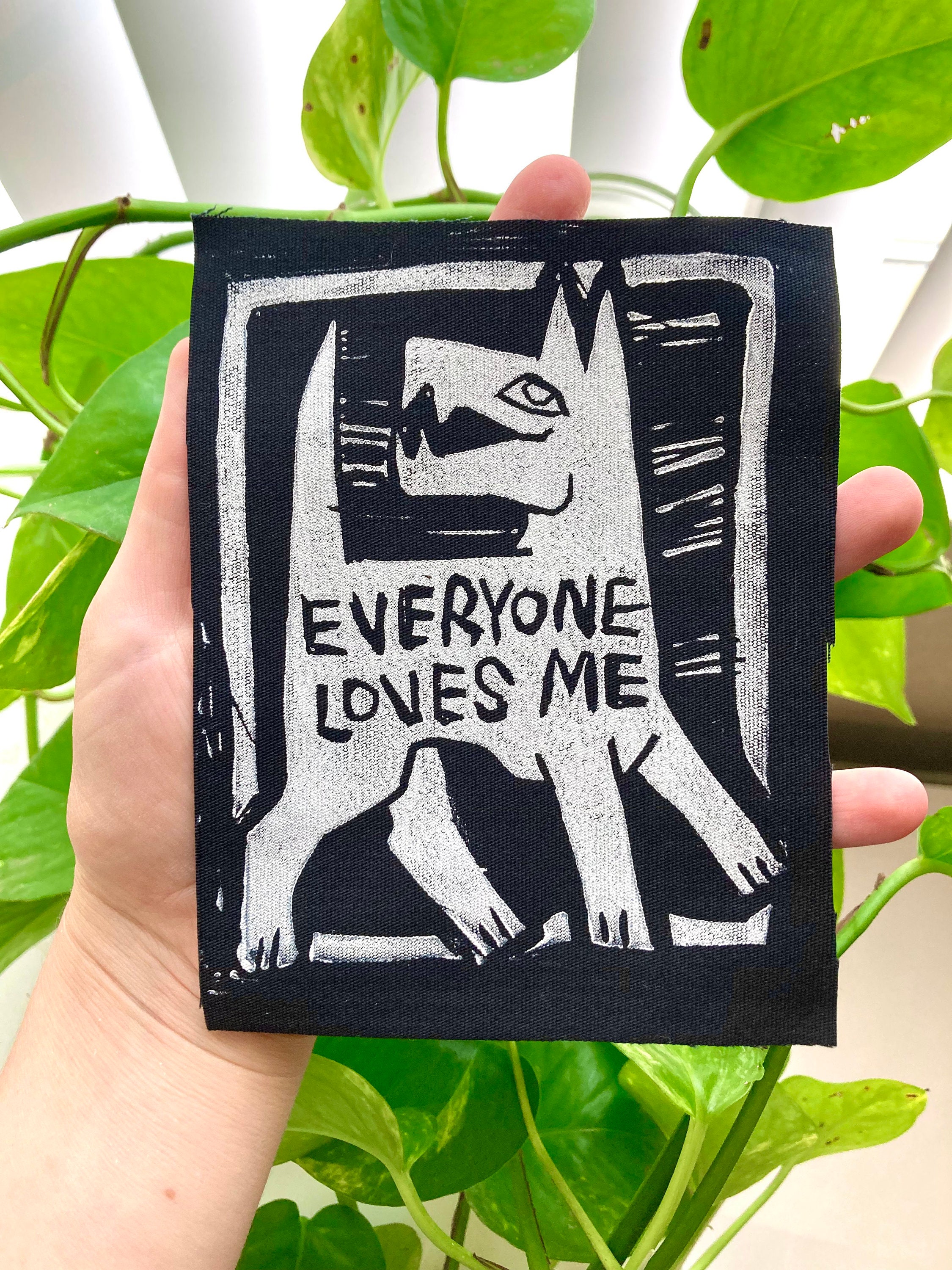 Everyone Loves Me Patch Sew or Glue On - Etsy Canada