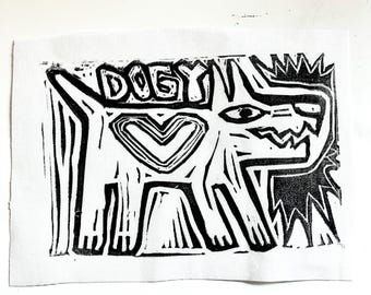 Dogy Patch sew or glue on