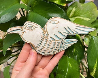 白い陶器の鳩 – 未塗装の壁掛けとメモリアルオーナメントセット - Etsy