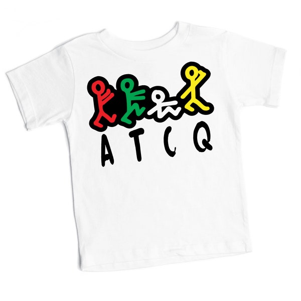 atcq | tribe called quest | tribe | hip hop tees | toddler hip hop | kids hip hop tees | rap | 90s hip hop