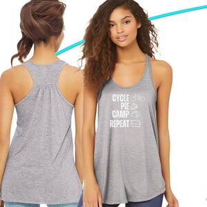 The Great Ride Across Iowa conosciuto con un altro nome! - Canotta Flowy Racerback da donna