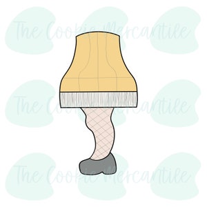 Leg Lamp Stick [Christmas Story Stick Set] - Cookie Cutter