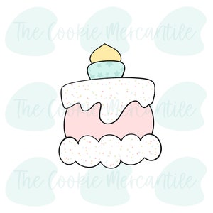 Birthday Cake (Birthday Set) - Cookie Cutter