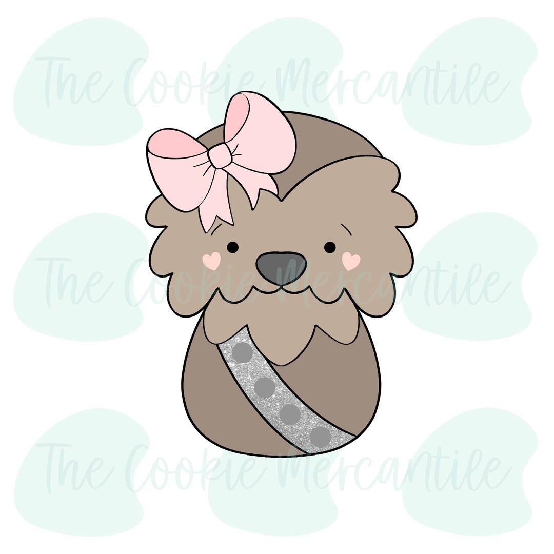 Girly Chewy Cutie - Cookie Cutter - Etsy