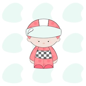 Race Car Driver - Cookie Cutter