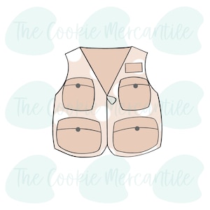 Fishing Vest (Fishing Set) - Cookie Cutter