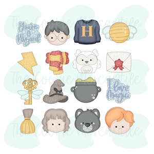 Wizard Set - Cookie Cutter