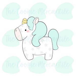 Aqua Unicorn [surprise box 2019] - Cookie Cutter