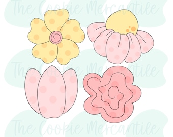 Frühlings-Blumen-Set - Cookie Cutters