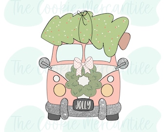 Christmas VW Bus - Cookie Cutter