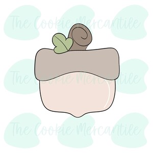 Chubby Acorn 2018 - Cookie Cutter