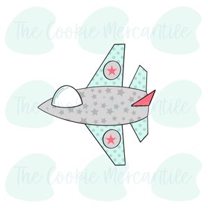 Fighter Jet - Cookie Cutter