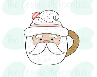 Weihnachtsmann-Becher - Cookie Cutter