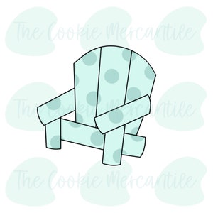 Beach Chair (Beach Minis) - Cookie Cutter