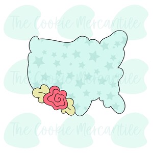 Rosette United States - Cookie Cutter