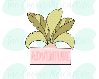 Palm Tree Plaque [surprise box 2022] - Cookie Cutter